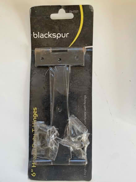 Photo of free New Pair of Gate Hinges, door bolt (Malvern WR14) #1