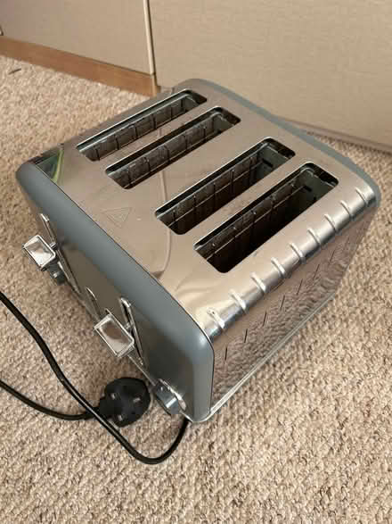Photo of free Grey Toaster (Rotherhithe) #2