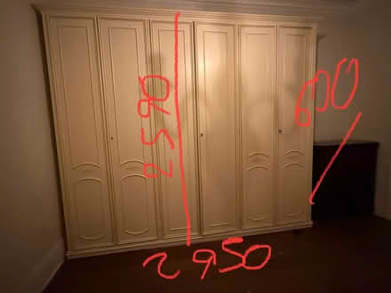 Photo of free Large Italian wardrobe (SW7 4NQ) #1