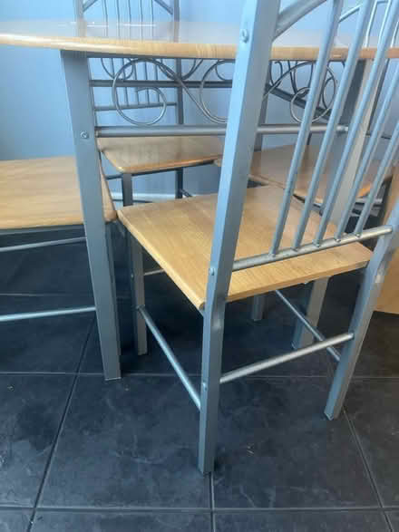Photo of free Dining table and 4 chairs (baguley M23) #3