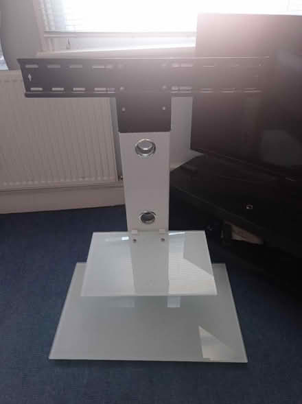 Photo of free Glass TV Stand (Alstone) #1