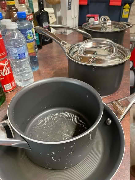 Photo of free Circulon Infinite 4 piece pan set (Hala LA1) #3