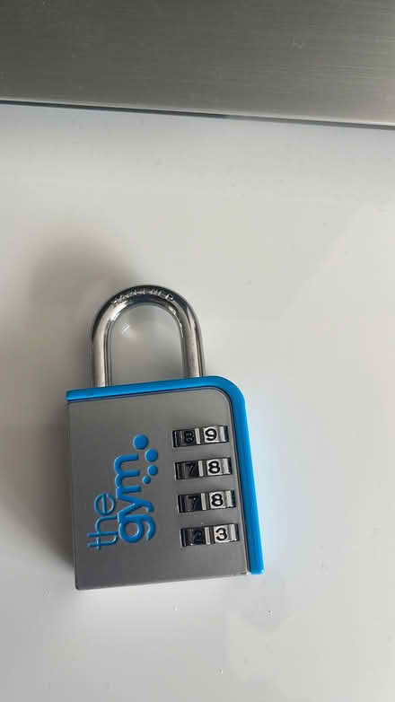 Photo of free gym combination lock (Woodford IG8) #1
