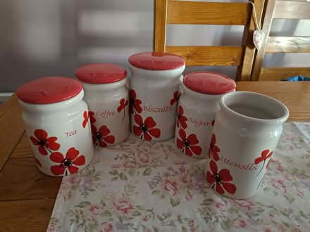 Photo of free Tea, coffee, suger containers (Clitheroe BB7) #1