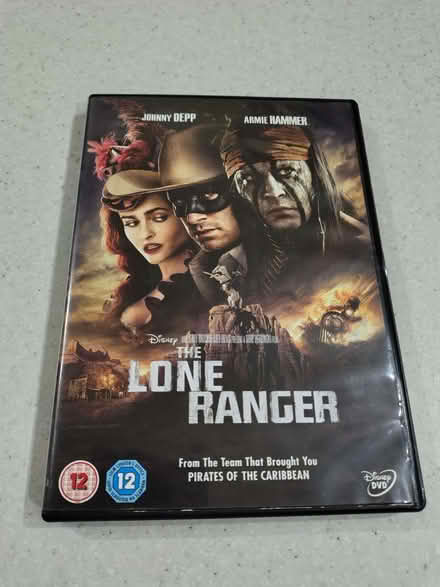 Photo of free Lone Ranger DVD, Johnny Depp / Armie Hammer, Region 2 (Hester's Way GL51) #1