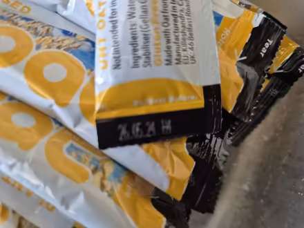 Photo of free Oat - milk substitute - sachets (Sharrow area S11) #2