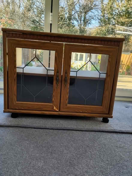 Photo of free TV Cabinet On Whhels (Eastbourne BN23) #1
