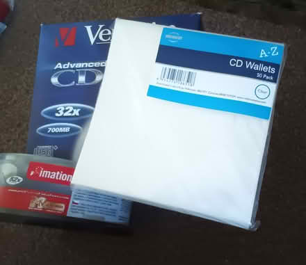 Photo of free CD-RW & CD-R & CD wallets (Southbourne) #3