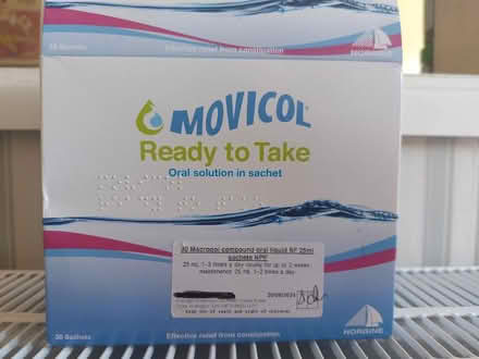 Photo of free Movicol sachets (Kidlington OX5) #1