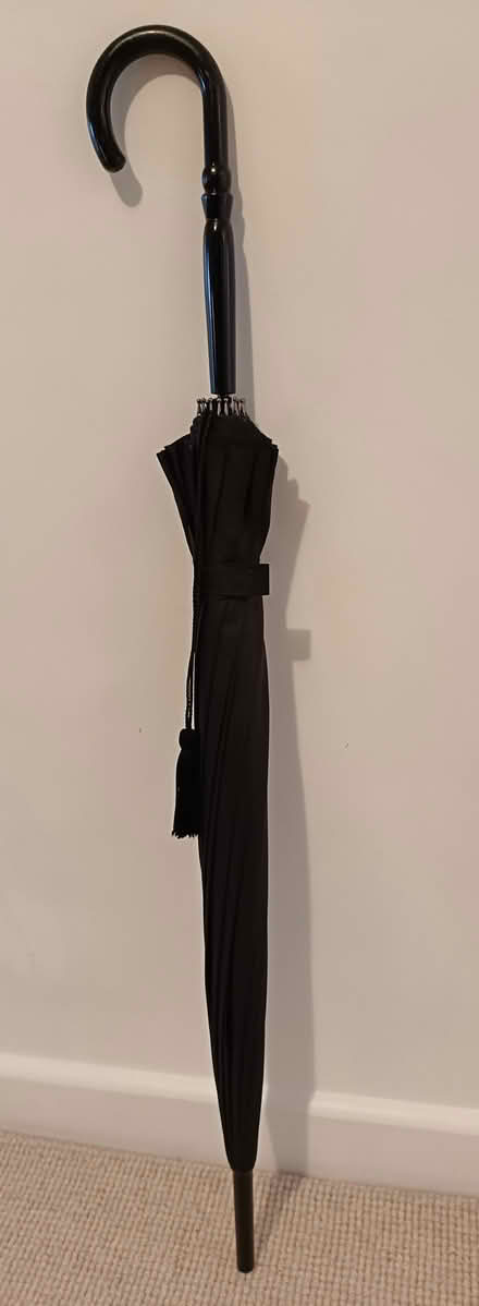 Photo of free Large black umbrella (Nr centre Bishop's Stortford) #1