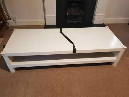 Photo of free IKEA white television unit (Bedford MK41) #2