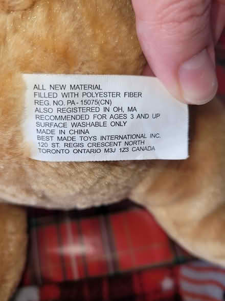 Photo of free Soft toy (Fareham PO15) #2