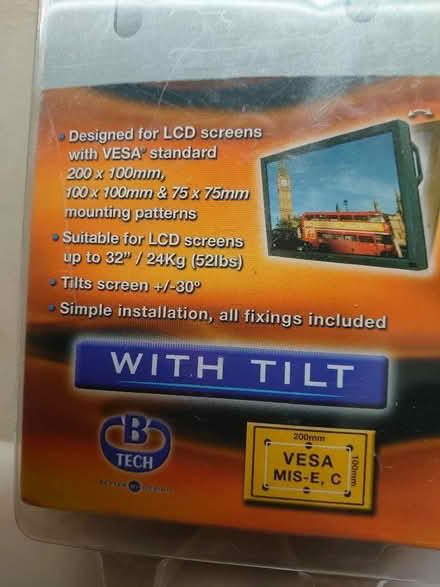 Photo of free TV Wall Bracket For LED TVs up to 40" (Southport PR9) #2