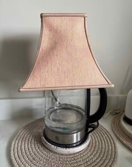 Photo of free Pink lampshade (BR3) #3