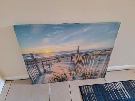 Photo of free Beach Scene Canvas (Lyme Regis, Queens Walk area) #1