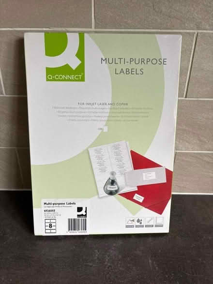 Photo of free Labels For Printing On (Bournmoor DH4) #1