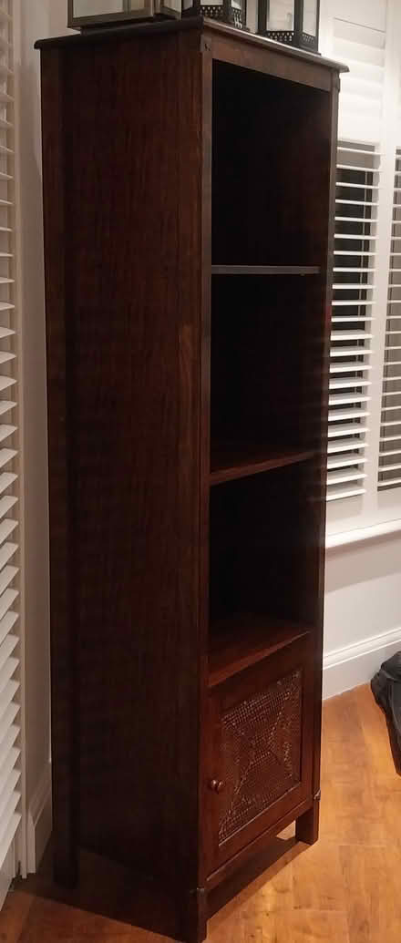 Photo of free Brown wood tall unit (Chelsfield BR6) #1