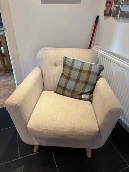Photo of free Cream Marks & Spencer armchair (Williamson Park LA1) #1