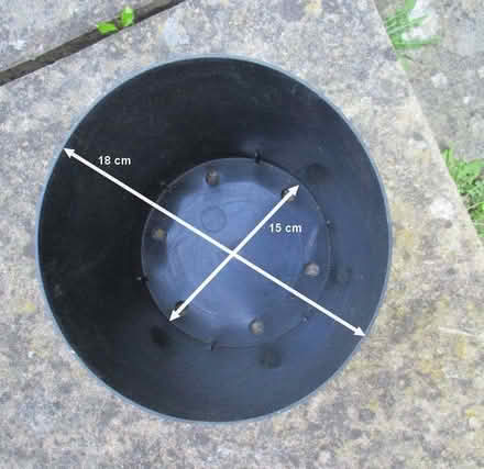 Photo of free Black flexible plastic flowerpots (New Marston OX3) #1