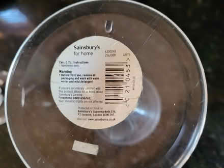 Photo of free Pair of picnic wine glasses (Cherry Orchard SY2) #2