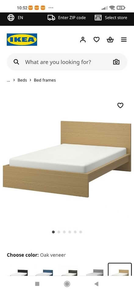 Photo of free King Size Bed Frame (Alstone) #1