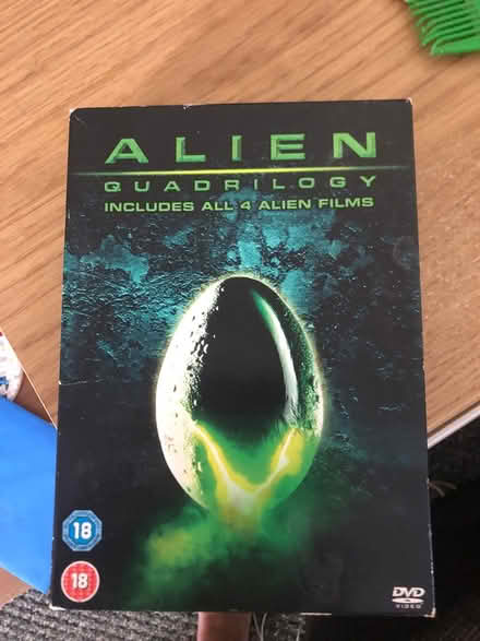 Photo of free 4 alien dvds box set (Letchworth SG6) #1