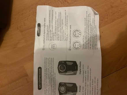 Photo of free air pump for tyres (Woodford IG8) #2