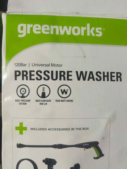 Photo of free Pressure washer unused but broken (EN11 - Hoddesdon) #3