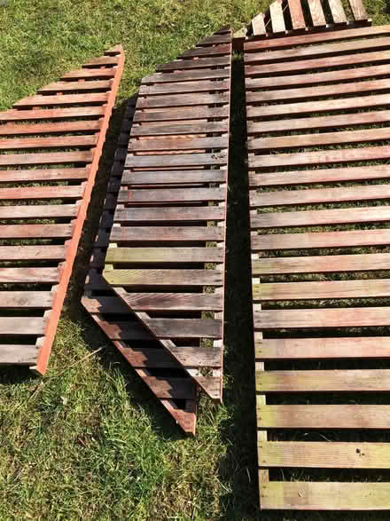 Photo of free Wooden Slatted Shelving/Boarding (Harrogate HG2) #3