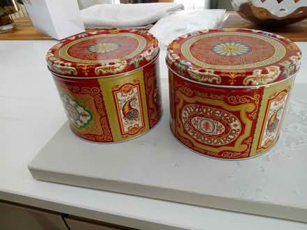 Photo of free 2 x large tins (Winwick WA2) #1