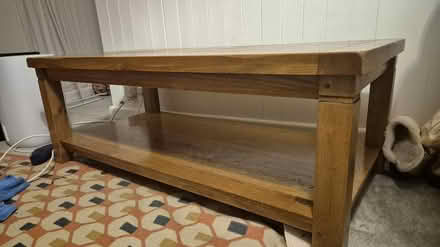 Photo of free Oak coffee table (Barming, Maidstone) #1