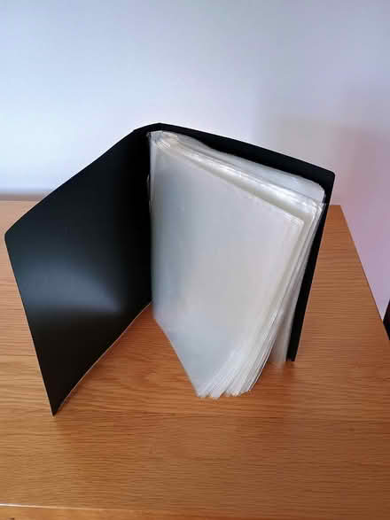 Photo of free A5 binder with plastic pockets (Horsell, Woking) #2