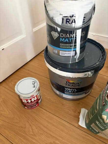 Photo of free Left over paint & decorating stuff (N17 - Bruce Grove) #3