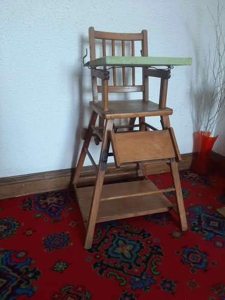 Photo of free Vintage high chair (Hove BN3) #1