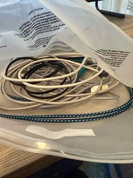Photo of free iPhone cords (Plainfield and Bailey, Darien) #1