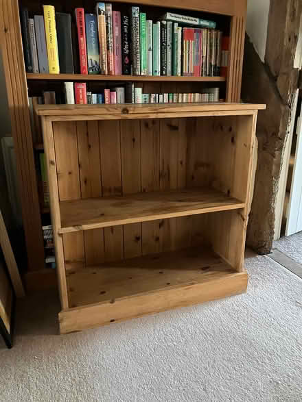 Photo of free Solid pine bookcase (Egerton, Ashford) #1