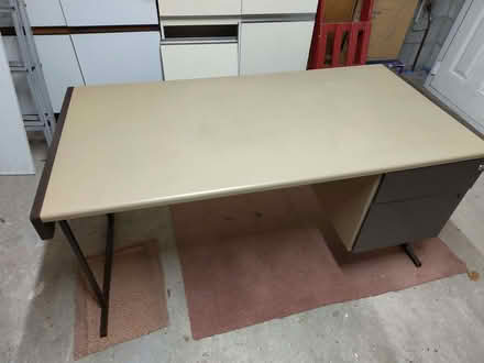 Photo of free Desk and pedestal (Fulwood PR2) #1