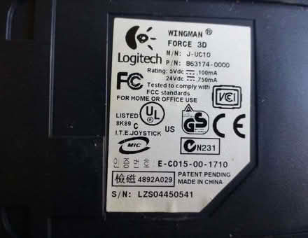 Photo of free Microsoft Steering wheel and Force Feedback joystick. (Fakenham NR21) #4