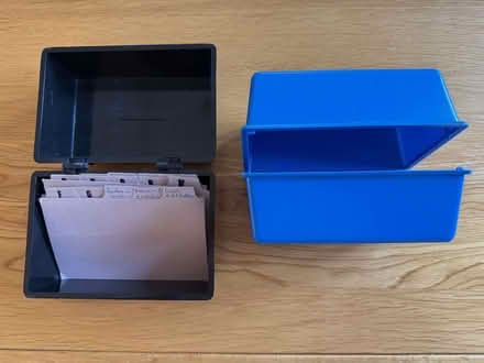 Photo of free Filing boxes - postcard size (Waterlooville PO8) #2