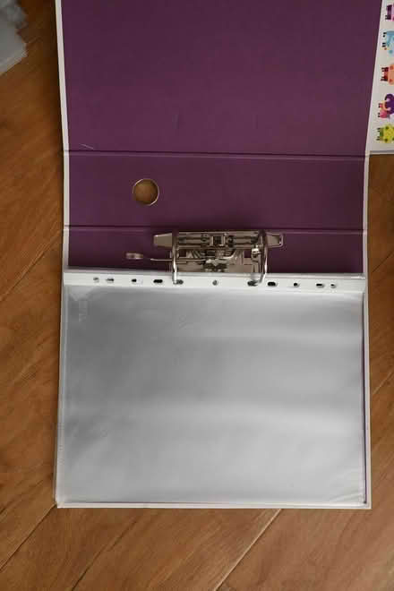 Photo of free Coloured Lever Arch File (Wistow) #3