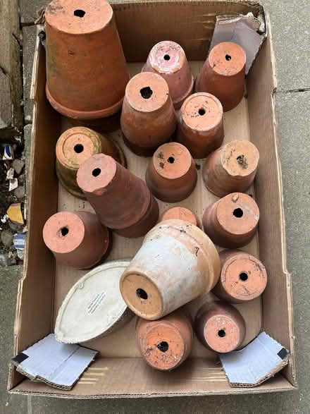 Photo of free Terracotta plant pots (Kendal LA9) #1