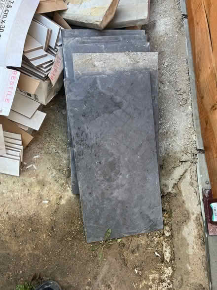Photo of free Tiles and roofing felt (KT19) #3