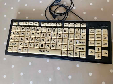 Photo of free Computer Keyboard for Sight Impaired (Middleyard GL10) #1