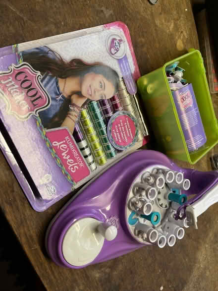 Photo of free Cool Maker braid and bead necklace/bracelet maker (Ely CB6) #1