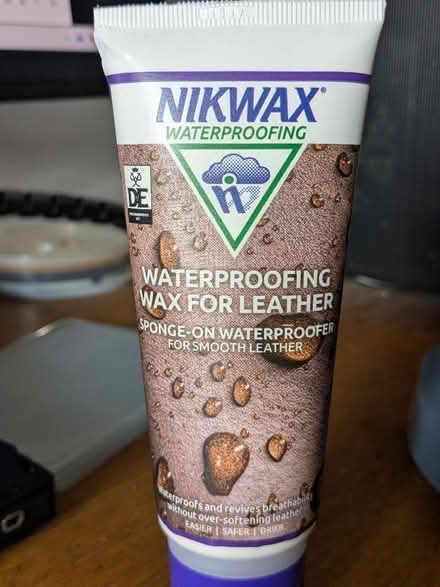 Photo of free Nikwax waterproofing wax for leather (Caldecott OX14) #1