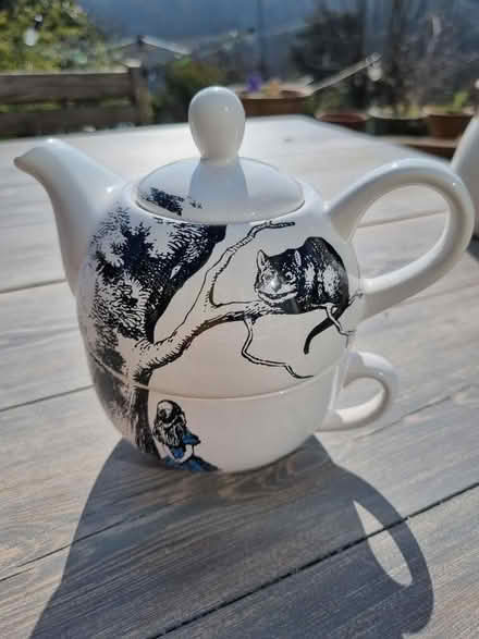 Photo of free Teapot and cup - Alice in Wonderland (Chalford GL6) #1