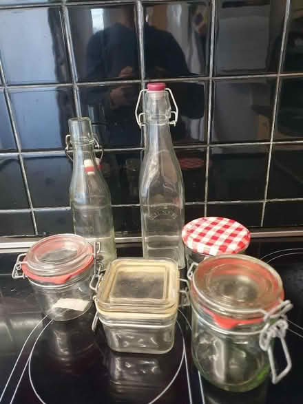 Photo of free Bottles and jars for jar, chutney, oils (Marston OX3) #1
