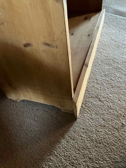 Photo of free Solid pine bookcase (Egerton, Ashford) #2