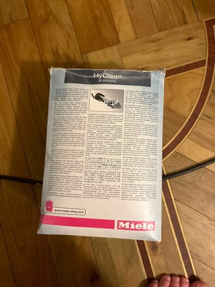 Photo of free Miele hyclean hoover bags (CM15) #2