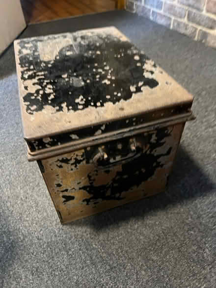 Photo of free Deed box v battered (Teddington TW11) #4
